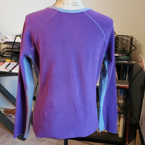 Cuddl Duds size Large sleepwear purple/gray - Picture 2 of 11